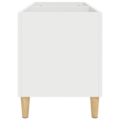 Plattenschrank Weiß 74,5x38x48 cm Holzwerkstoff - Pazzar.ch