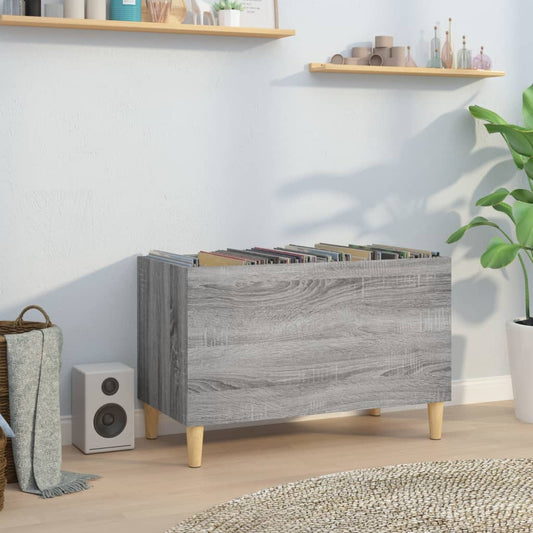 Plattenschrank Grau Sonoma 74,5x38x48 cm Holzwerkstoff - Pazzar.ch