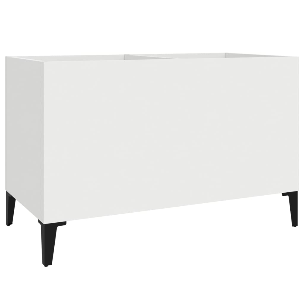 Plattenschrank Weiß 74,5x38x48 cm Holzwerkstoff - Pazzar.ch