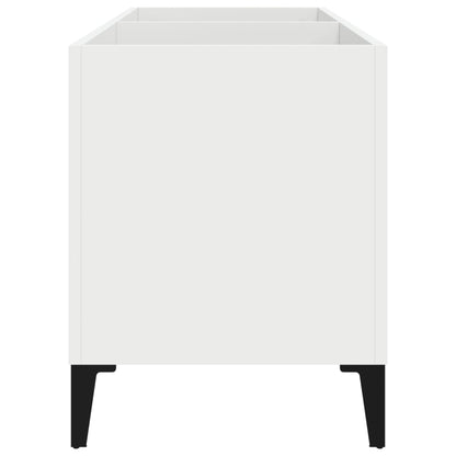 Plattenschrank Weiß 74,5x38x48 cm Holzwerkstoff - Pazzar.ch