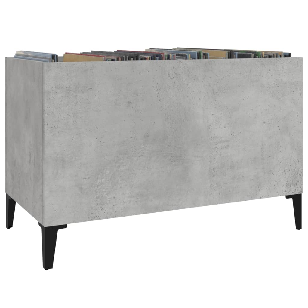 Plattenschrank Betongrau 74,5x38x48 cm Holzwerkstoff - Pazzar.ch