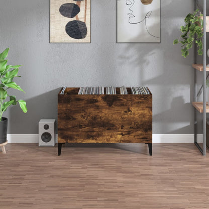 Plattenschrank Räuchereiche 74,5x38x48 cm Holzwerkstoff - Pazzar.ch