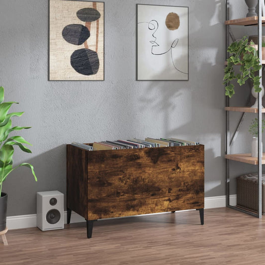 Plattenschrank Räuchereiche 74,5x38x48 cm Holzwerkstoff - Pazzar.ch