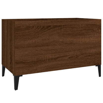 Plattenschrank Braun Eichen-Optik 74,5x38x48 cm Holzwerkstoff - Pazzar.ch