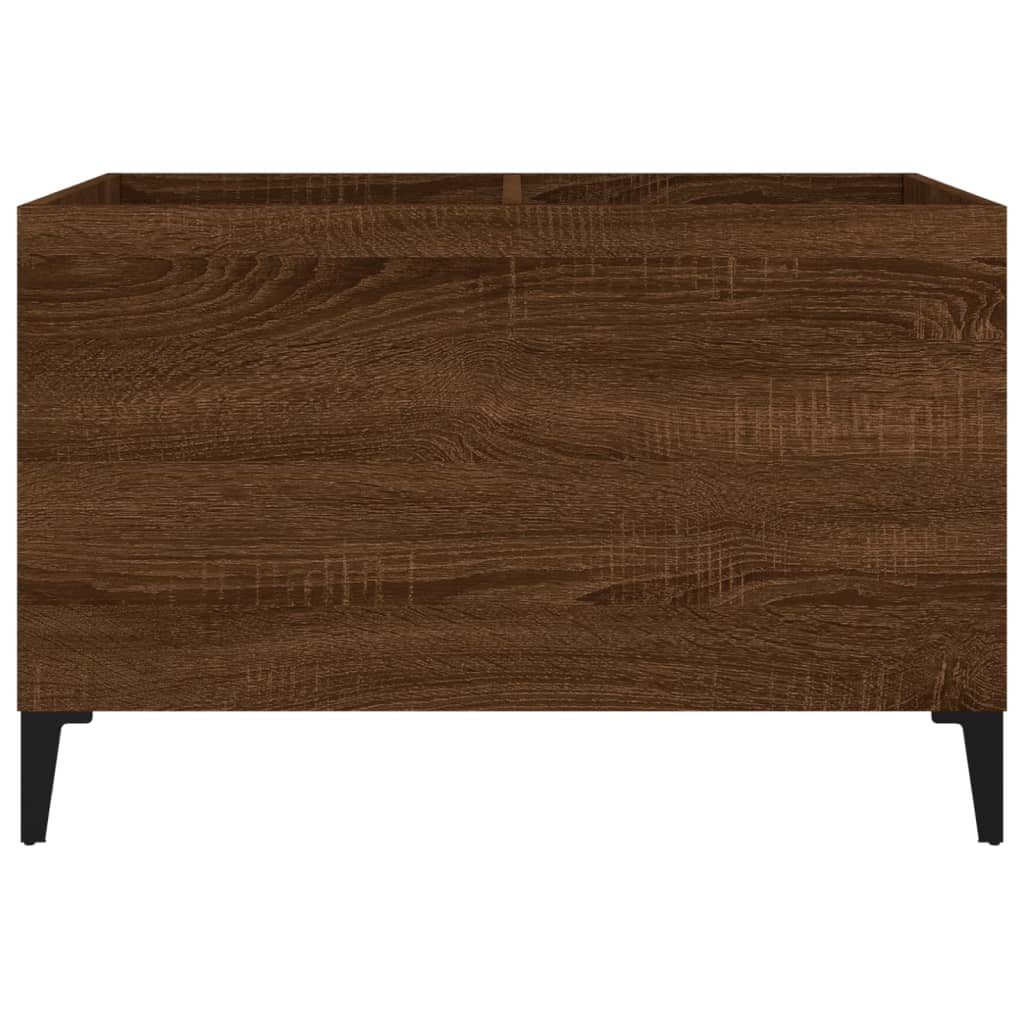Plattenschrank Braun Eichen-Optik 74,5x38x48 cm Holzwerkstoff - Pazzar.ch