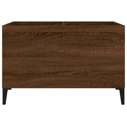 Plattenschrank Braun Eichen-Optik 74,5x38x48 cm Holzwerkstoff - Pazzar.ch