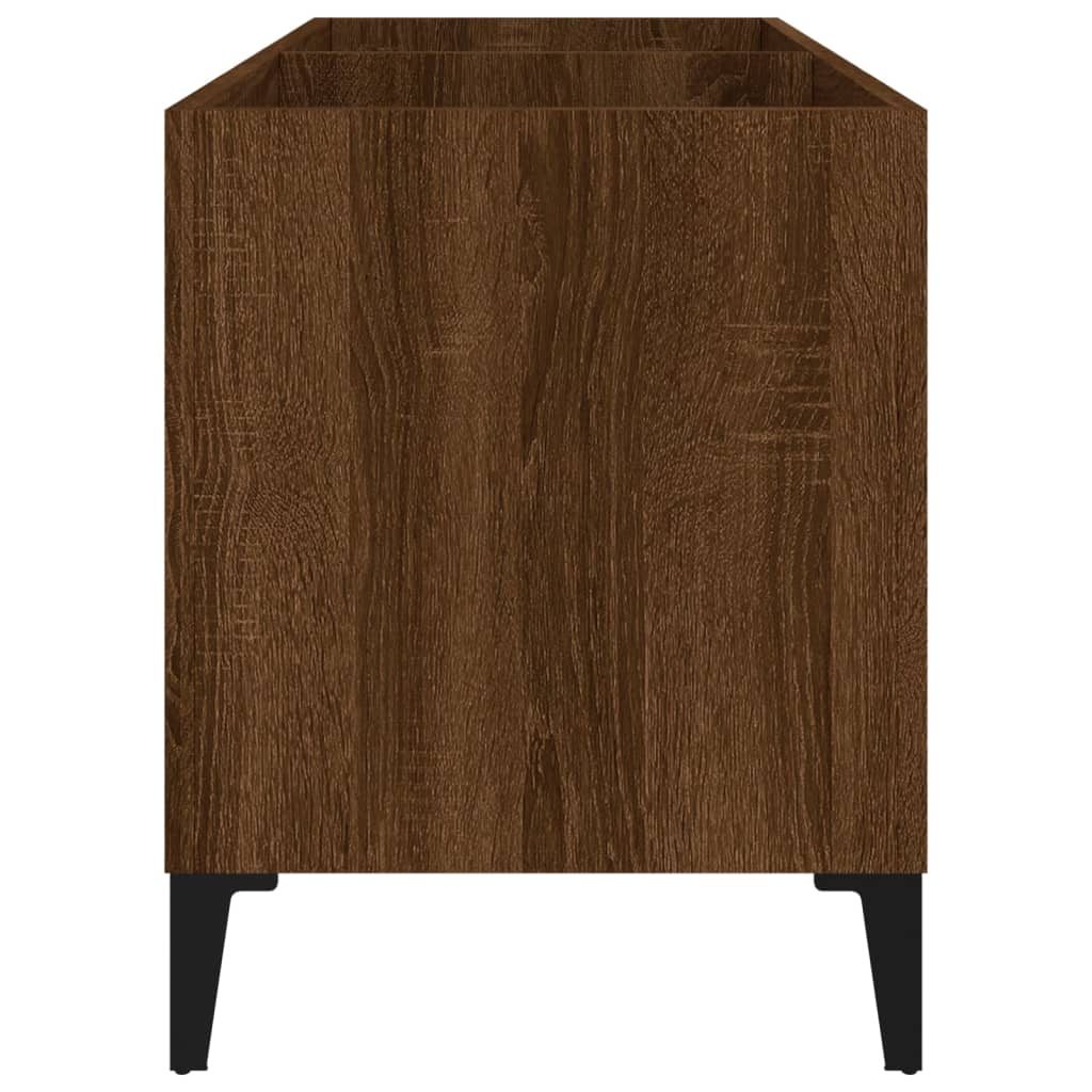 Plattenschrank Braun Eichen-Optik 74,5x38x48 cm Holzwerkstoff - Pazzar.ch