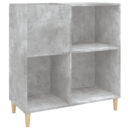Plattenschrank Betongrau 84,5x38x89 cm Holzwerkstoff - Pazzar.ch