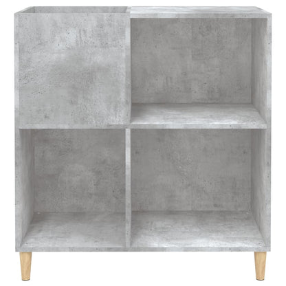 Plattenschrank Betongrau 84,5x38x89 cm Holzwerkstoff - Pazzar.ch