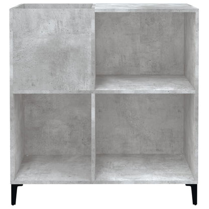 Plattenschrank Betongrau 84,5x38x89 cm Holzwerkstoff - Pazzar.ch