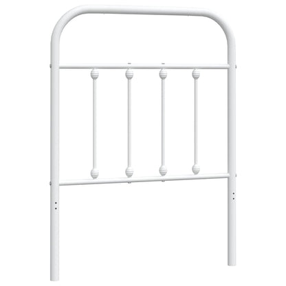 Kopfteil Metall Weiß 75 cm - Pazzar.ch