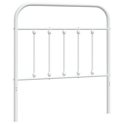 Kopfteil Metall Weiß 90 cm - Pazzar.ch