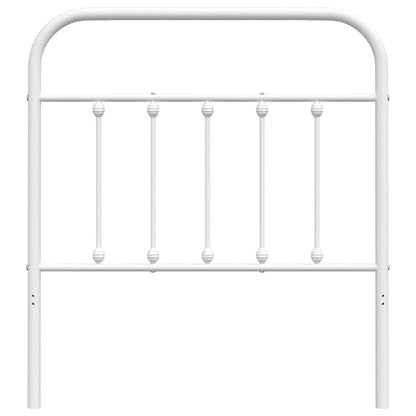 Kopfteil Metall Weiß 90 cm - Pazzar.ch