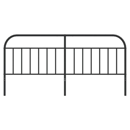 Kopfteil Metall Schwarz 193 cm - Pazzar.ch