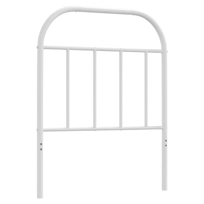 Kopfteil Metall Weiß 75 cm - Pazzar.ch