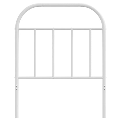 Kopfteil Metall Weiß 75 cm - Pazzar.ch