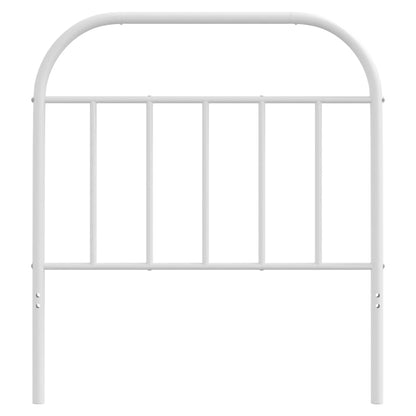 Kopfteil Metall Weiß 80 cm - Pazzar.ch