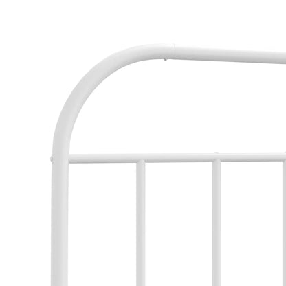 Kopfteil Metall Weiß 80 cm - Pazzar.ch