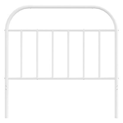 Kopfteil Metall Weiß 100 cm - Pazzar.ch