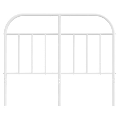 Kopfteil Metall Weiß 120 cm - Pazzar.ch