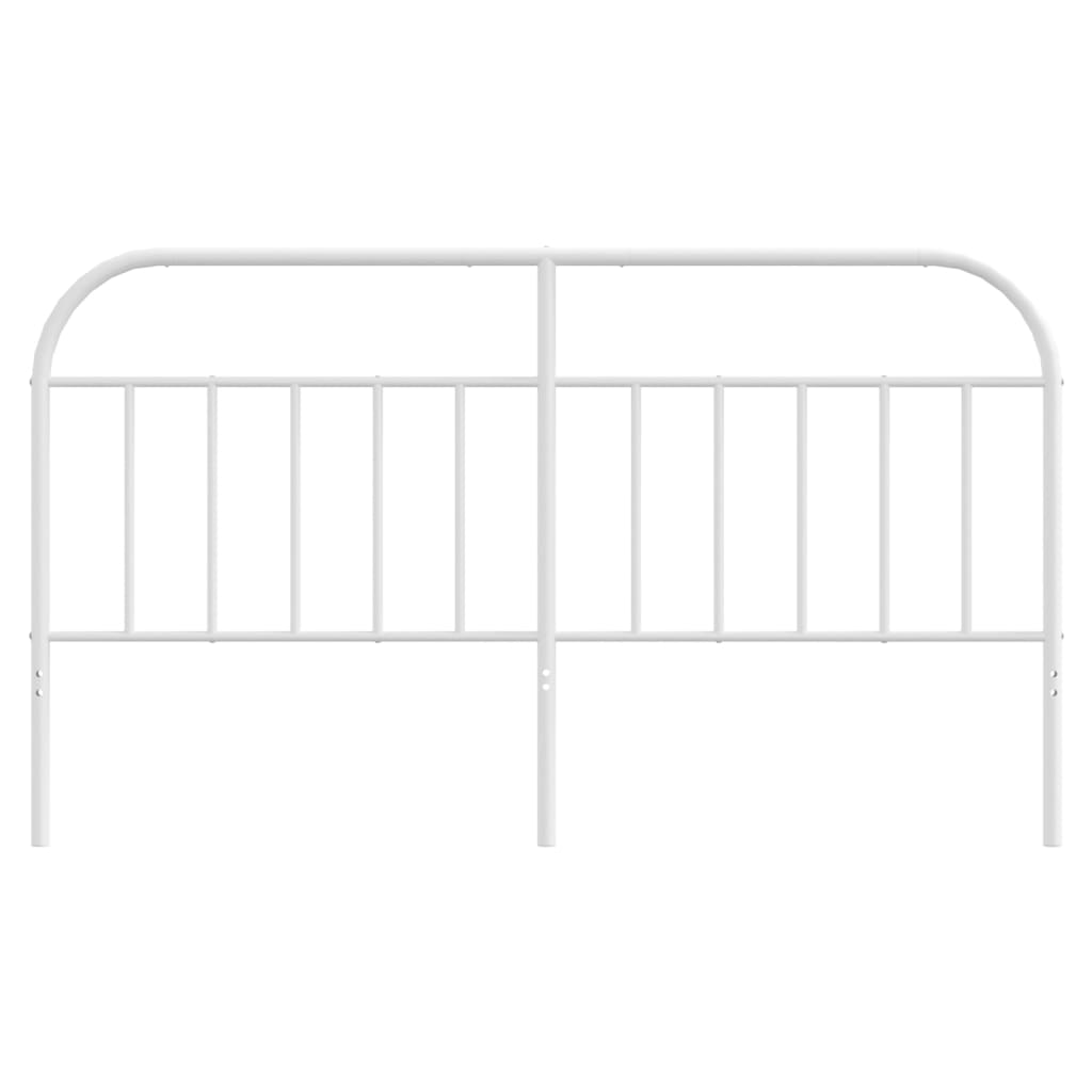 Kopfteil Metall Weiß 180 cm