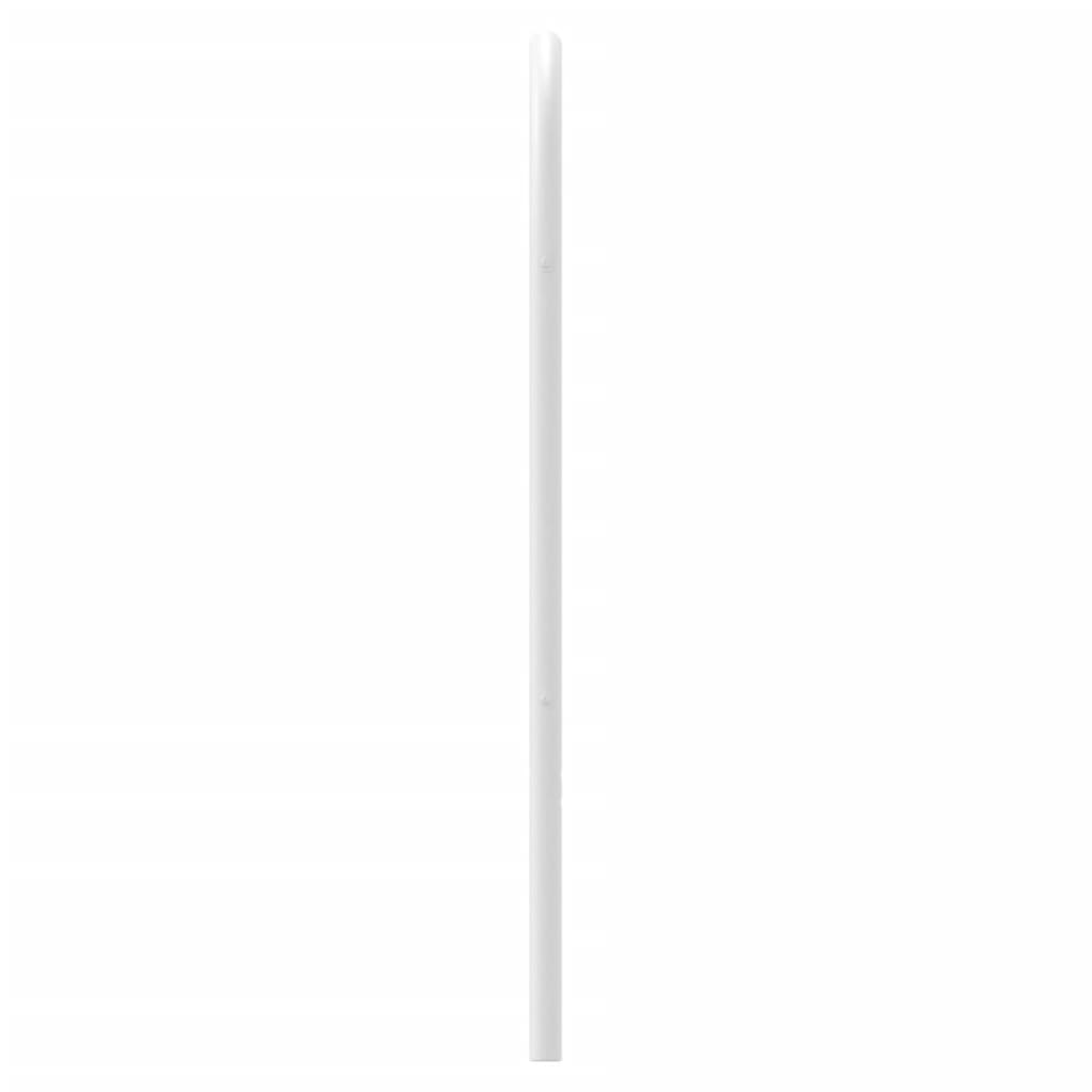 Kopfteil Metall Weiß 180 cm - Pazzar.ch