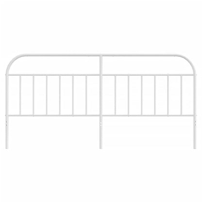 Kopfteil Metall Weiß 193 cm - Pazzar.ch