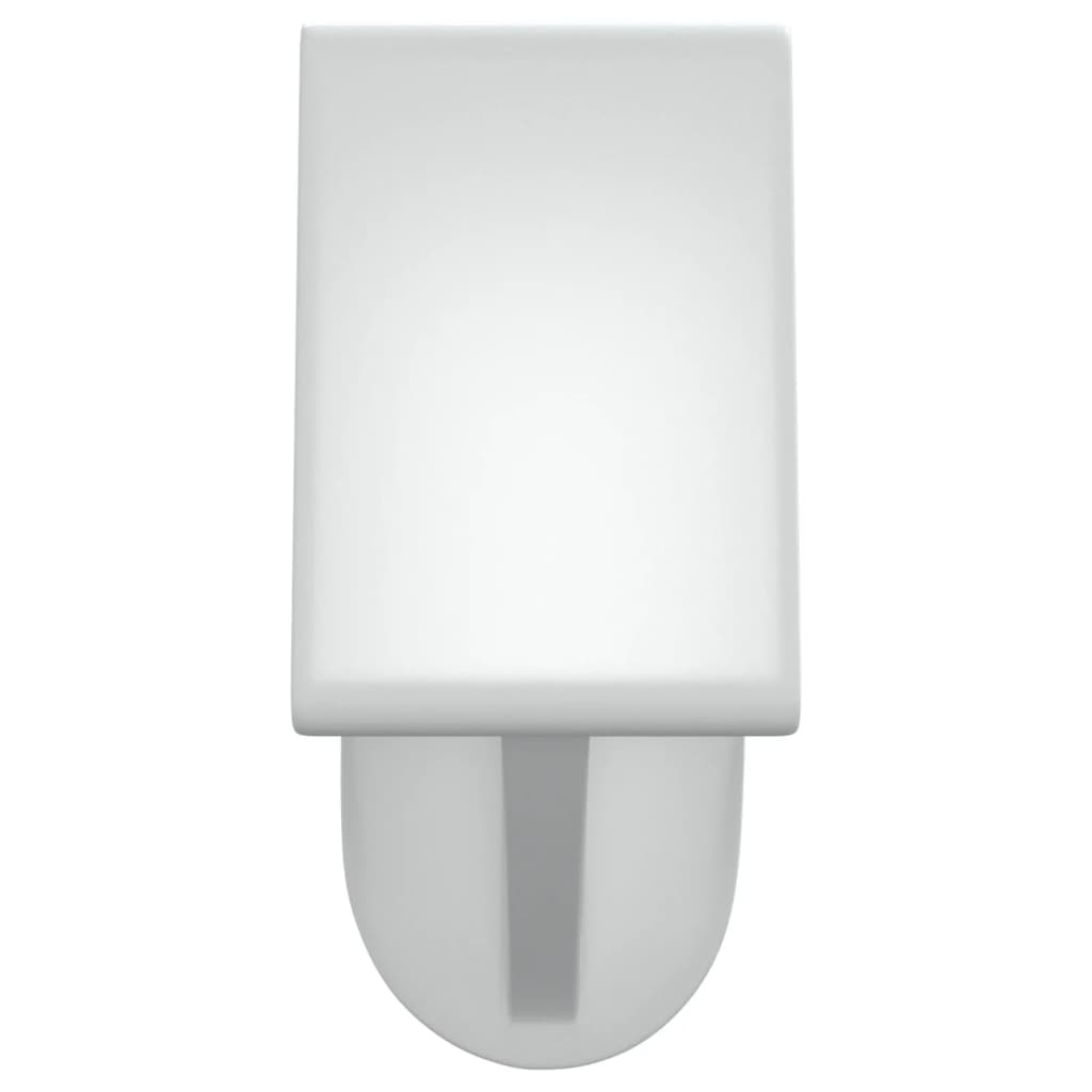 Gardinenstangen 2 Stk. Weiß und Silbern 90-130 cm Aluminium - Pazzar.ch