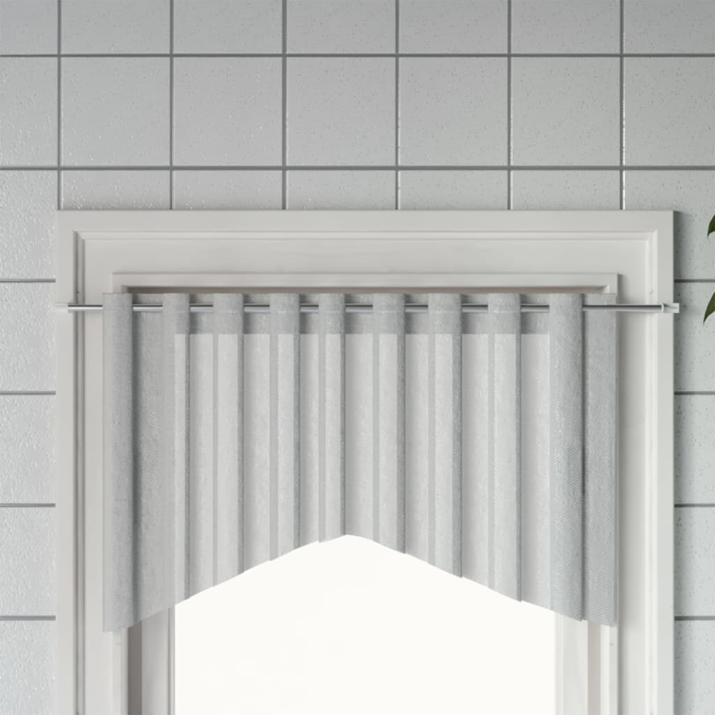 Gardinenstangen 2 Stk. Weiß und Silbern 90-130 cm Aluminium - Pazzar.ch