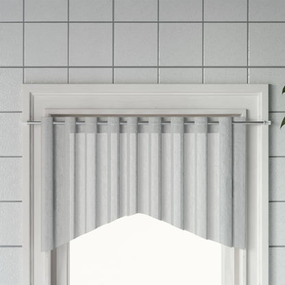 Gardinenstangen 2 Stk. Weiß und Silbern 90-130 cm Aluminium - Pazzar.ch