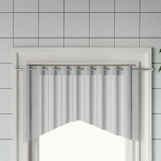 Gardinenstangen 2 Stk. Weiß und Silbern 90-130 cm Aluminium - Pazzar.ch