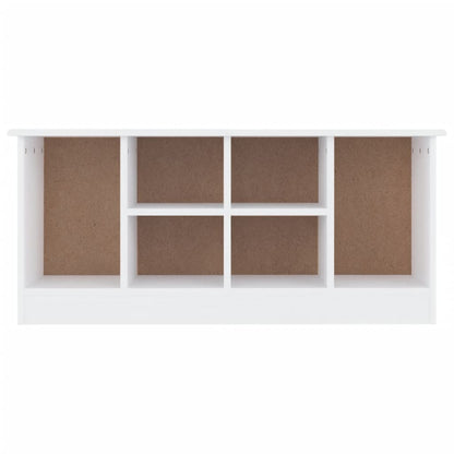 Schuhbank ALTA Weiß 100x35x45 cm Massivholz Kiefer - Pazzar.ch