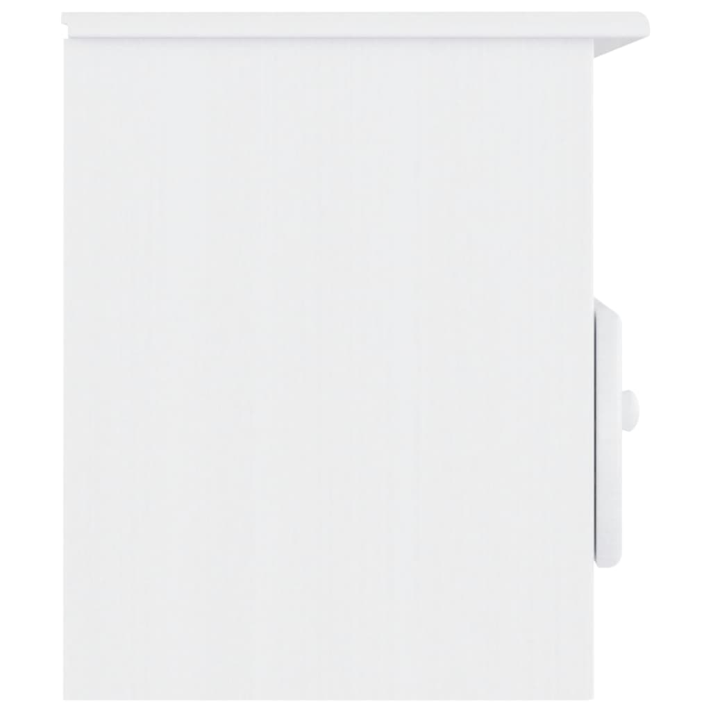 TV-Schrank mit Schubladen ALTA Weiß 100x35x41 cm Kiefernholz - Pazzar.ch