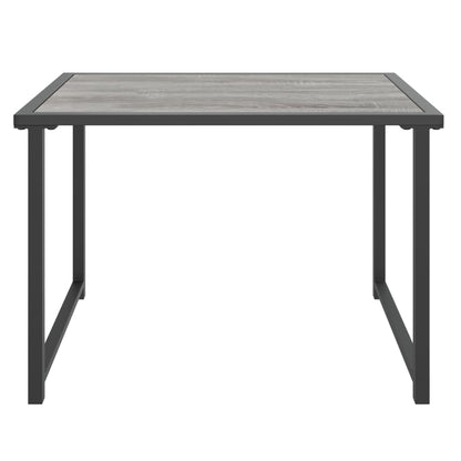 Gartentisch Anthrazit 55x40x37 cm Stahl - Pazzar.ch