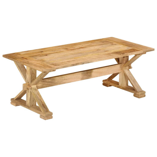 Couchtisch 110x52x40 cm Massivholz Mango - Pazzar.ch