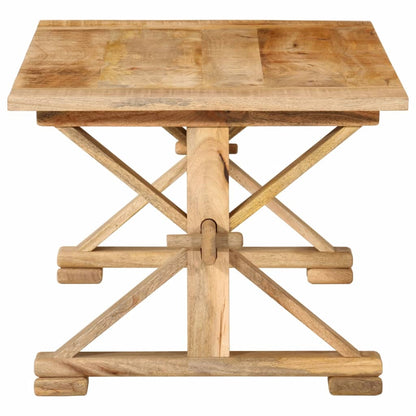 Couchtisch 110x52x40 cm Massivholz Mango - Pazzar.ch