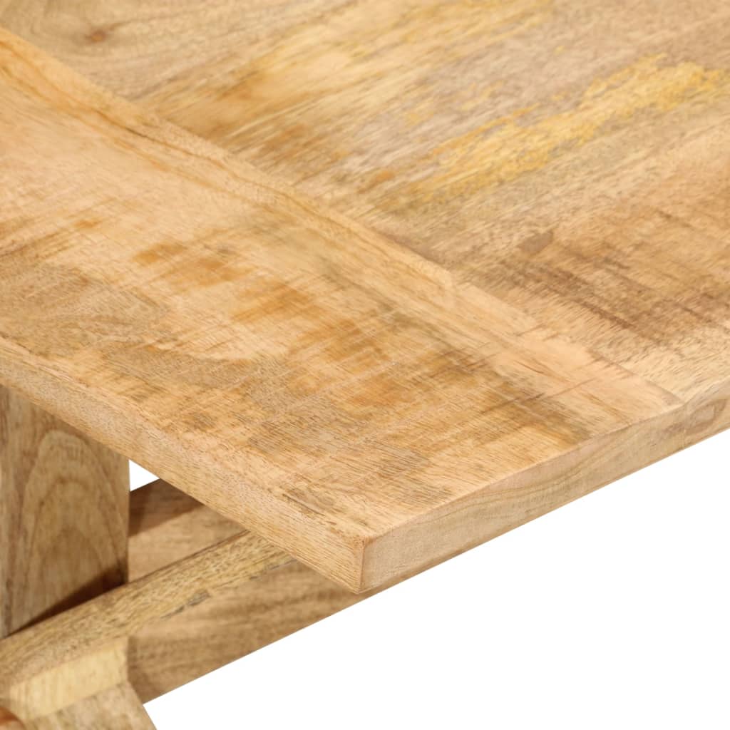 Couchtisch 110x52x40 cm Massivholz Mango - Pazzar.ch