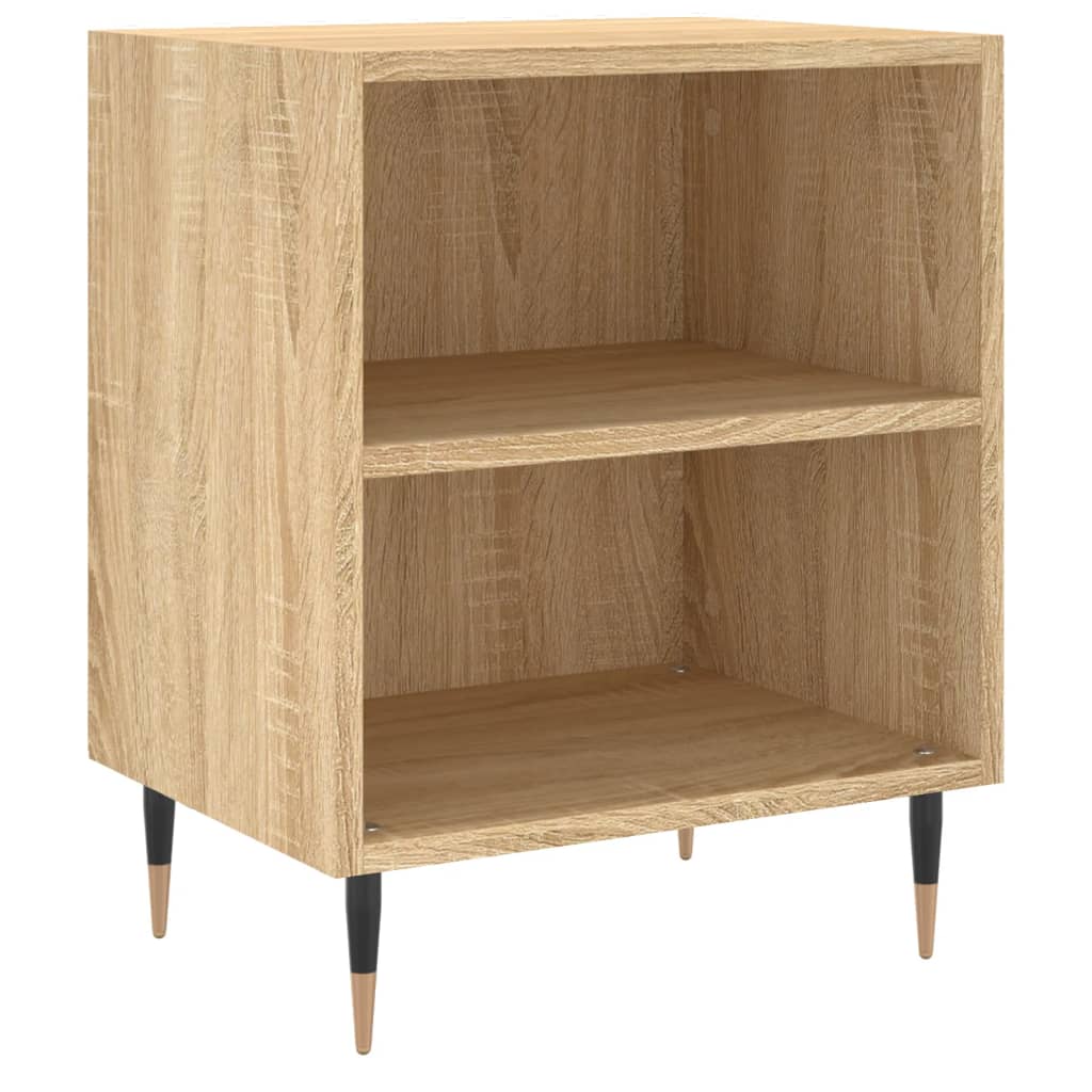 Nachttische 2 Stk. Sonoma-Eiche 40x30x50 cm Holzwerkstoff - Pazzar.ch
