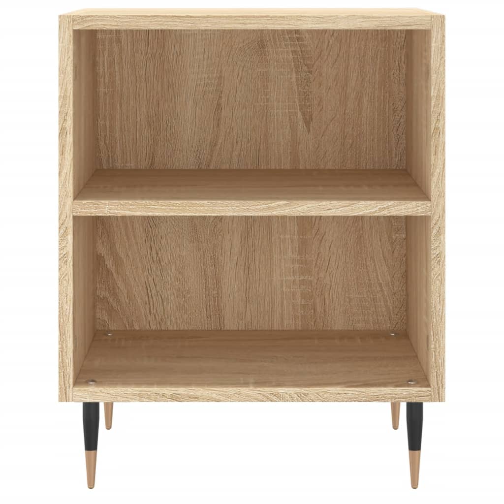 Nachttische 2 Stk. Sonoma-Eiche 40x30x50 cm Holzwerkstoff - Pazzar.ch