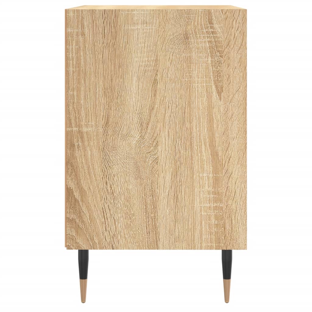 Nachttische 2 Stk. Sonoma-Eiche 40x30x50 cm Holzwerkstoff - Pazzar.ch
