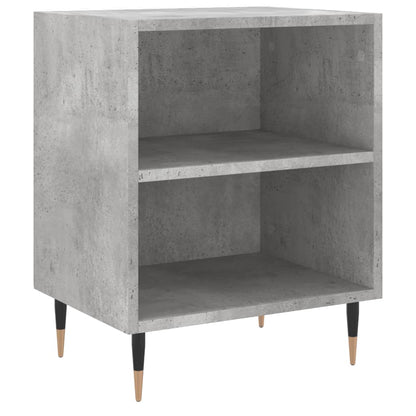 Nachttische 2 Stk. Betongrau 40x30x50 cm Holzwerkstoff - Pazzar.ch