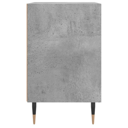 Nachttische 2 Stk. Betongrau 40x30x50 cm Holzwerkstoff - Pazzar.ch