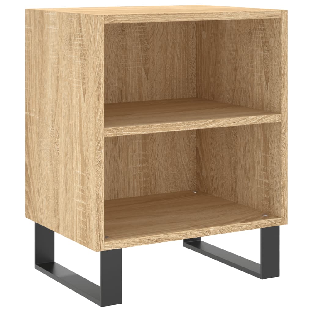 Nachttische 2 Stk. Sonoma-Eiche 40x30x50 cm Holzwerkstoff - Pazzar.ch