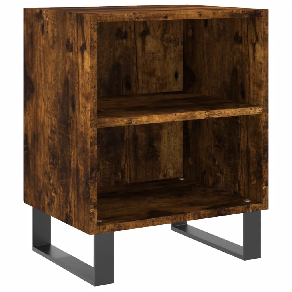 Nachttisch Räuchereiche 40x30x50 cm Holzwerkstoff - Pazzar.ch