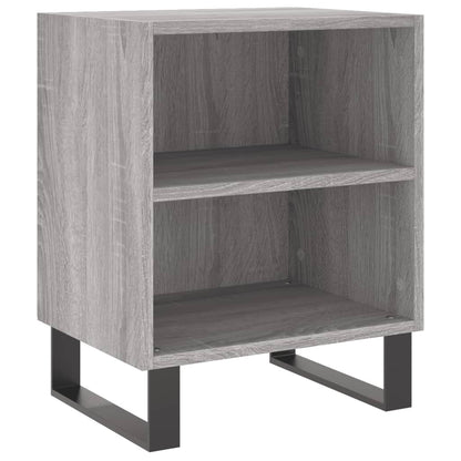 Nachttische 2 Stk. Grau Sonoma 40x30x50 cm Holzwerkstoff - Pazzar.ch