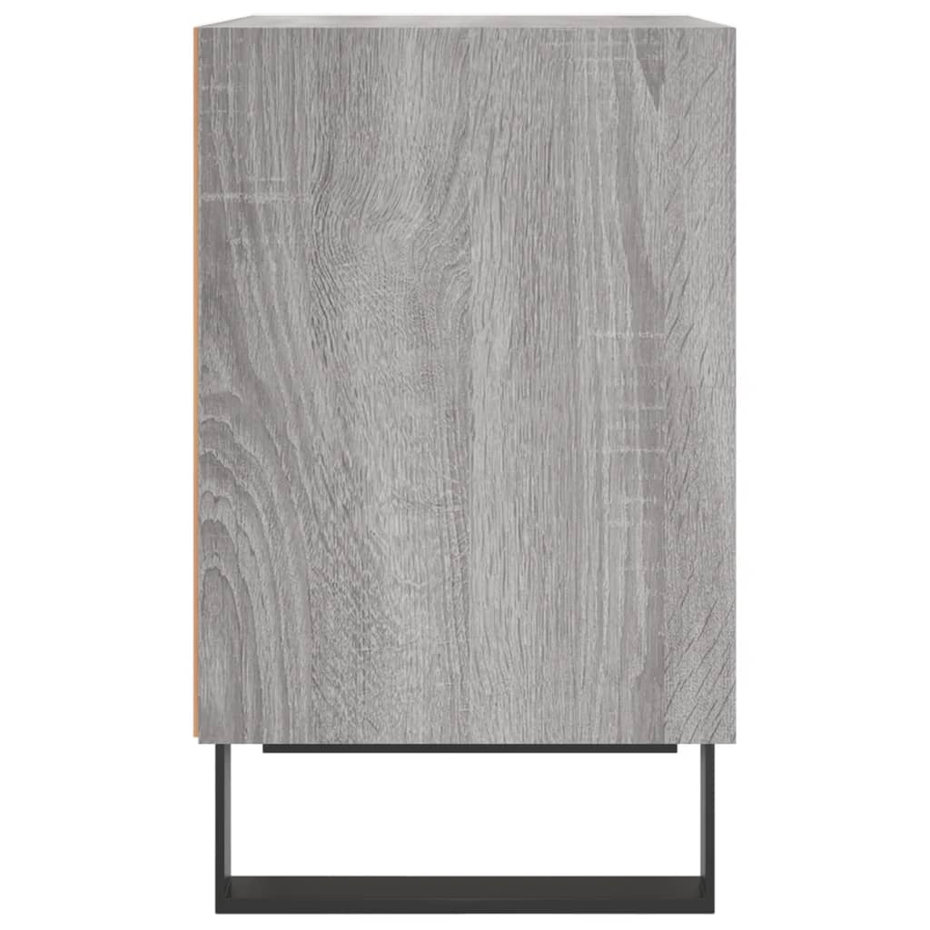 Nachttische 2 Stk. Grau Sonoma 40x30x50 cm Holzwerkstoff - Pazzar.ch