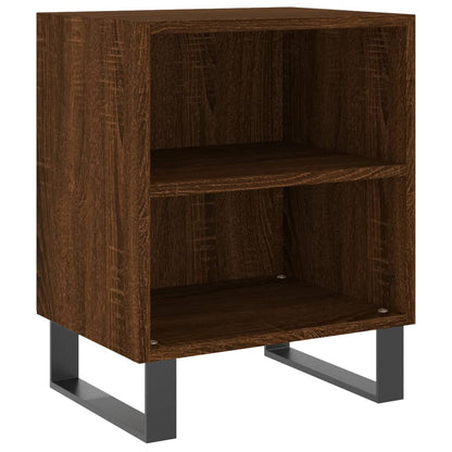 Nachttisch Braun Eichen-Optik 40x30x50 cm Holzwerkstoff - Pazzar.ch