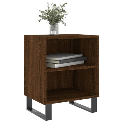 Nachttisch Braun Eichen-Optik 40x30x50 cm Holzwerkstoff - Pazzar.ch