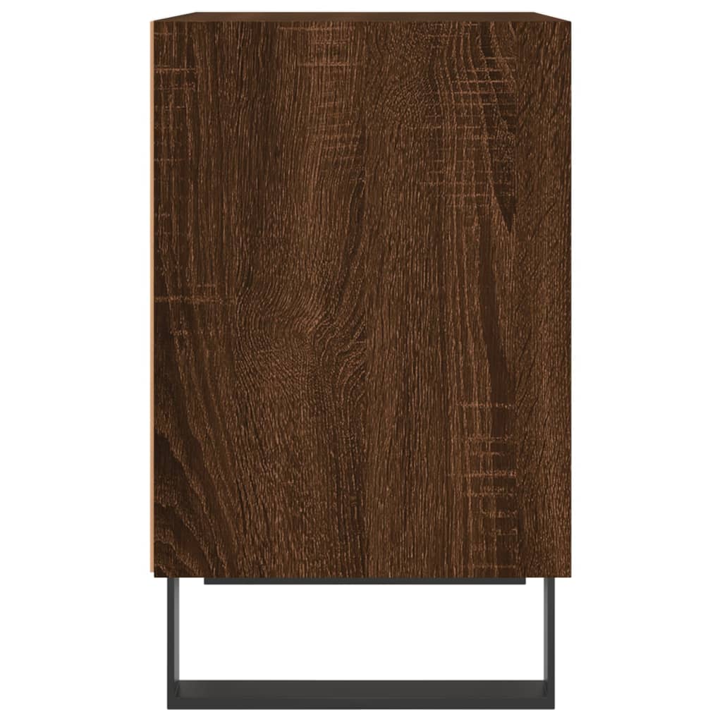 Nachttisch Braun Eichen-Optik 40x30x50 cm Holzwerkstoff - Pazzar.ch
