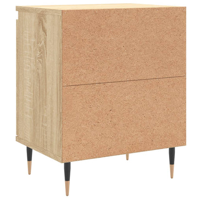Nachttische 2 Stk. Sonoma-Eiche 40x30x50 cm Holzwerkstoff - Pazzar.ch
